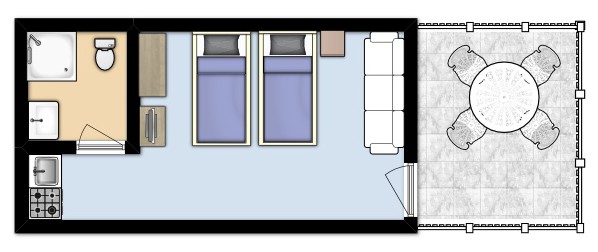 Exemplu de plan de etaj